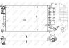 Радиатор двигателя CITROEN XSARA, ZX; PEUGEOT 306 2.0 05.96-03.05 NRF 50424 (фото 5)