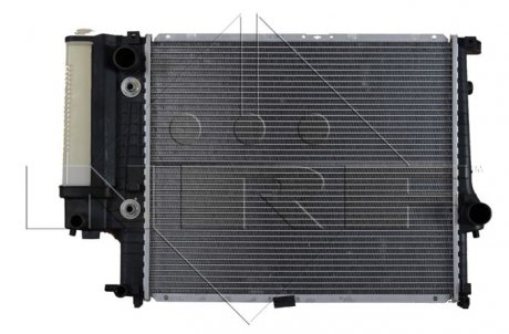 Радиатор двигателя (с монтажными элементами Easy Fit) BMW 5 (E34), 5 (E39) 2.0-2.8 06.87-06.03 NRF 50564 (фото 1)