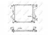 Фото автозапчастини радіатор двигуна RENAULT TWINGO I 1.2/1.2LPG 05.96-06.12 NRF 50569 (фото 5)