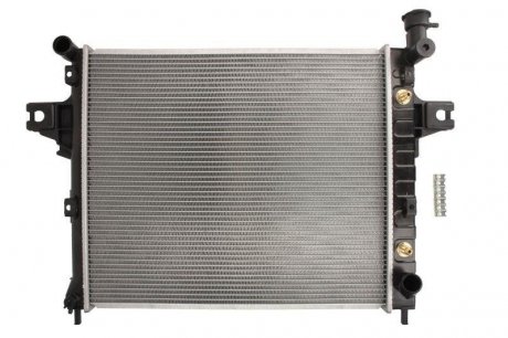 Радиатор двигателя (с монтажными элементами Easy Fit) JEEP GRAND CHEROKEE II 4.7 04.99-09.05 NRF 53031 (фото 1)