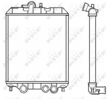 Фото автозапчасти радіатор NRF 53618