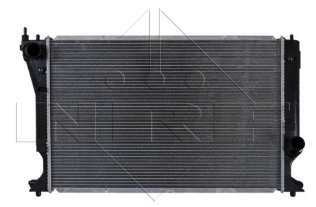 Радиатор двигателя (МКПП) TOYOTA AVENSIS, COROLLA VERSO 2.0D/2.2D 10.05-03.09 NRF 53767 (фото 1)