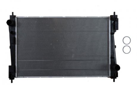 Радиатор двигателя (с монтажными элементами Easy Fit) FIAT GRANDE PUNTO; OPEL CORSA D 1.3D 10.05- NRF 54752 (фото 1)