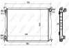 Фото автозапчастини радіатор двигуна (з монтажними елементами Easy Fit) AUDI A6, A6 ALLROAD 2.7D/3.0D 05.04-08.11 NRF 58359 (фото 3)