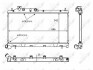 Фото автозапчасти радиатор двигателя SUBARU FORESTER, IMPREZA, LEGACY IV, OUTBACK, XV 2.0D 02.08- NRF 58385 (фото 3)