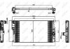 Фото автозапчастини радіатор двигуна BMW 1 (F20), 1 (F21), 2 (F22, F87), 2 (F23), 3 (F30, F80), 3 (F31), 3 GRAN TURISMO (F34), 4 (F32, F82), 4 (F33, F83), 4 GRAN COUPE (F36), I3 (I01) 0.65H-3.0 07.11- NRF 58412 (фото 2)