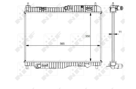 Фото автозапчасти автозапчасть NRF 59138