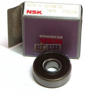 Підшипник кульковий NSK 629-A-4DDMC3E J PS2S8 (фото 1)