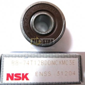 Фото автозапчасти підшипник кульковий NSK B8-74T12BDDNCXMC3E