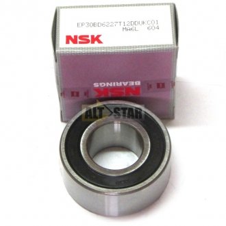 Підшипник шківа компресора кондиціонера NSK EP30BD6227T12DDUKC01 MA6L5