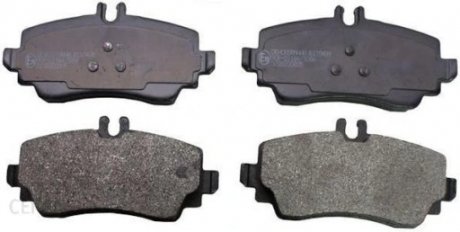 ALPHA BRAKES КОЛОДКИ ТОРМОЗНЫЕ ПЕРЕДНИЕ NTY HKP-ME-022