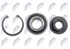 ПІДШИПНИК СТУПИЦІ | FORD FOCUS I -04, FIESTA, FUSION 01-, MAZDA 2 02-07 /-ABS/ NTY KLTFR024 (фото 4)