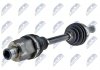 Фото автозапчасти піввісь | mini countryman r60 cooper d/sd 4wd 11-, paceman r61 cooper d/sd 4wd 12- /atm,прав,перед/ NTY NPWBM135 (фото 3)