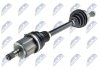 Фото автозапчасти піввісь | mini 2wd/4wd countryman r60 cooper d/sd 11-, paceman r61 cooper d/sd 12- /atm,лів,перед/ NTY NPWBM143 (фото 3)