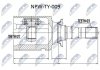 Фото автозапчасти шАРНІР РІВНИХ КУТОВИХ ШВИДКОСТЕЙ | TOYOTA RAV-4 2.0,2.0D,2.4 00-05 /ПРАВ/ NTY NPWTY009 (фото 1)