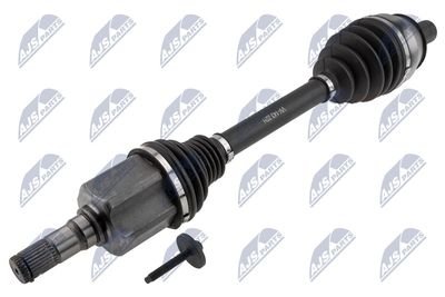 ПІВВІСЬ | VOLVO S60II/V60 1.6D D2 DRIVE 11-15, S80II/V70III 1.6 D2 DRIVE 10-15 /ПЕРЕД,ЛІВ,ATM/ NTY NPWVV143