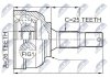 Фото автозапчастини шАРНІР РІВНИХ КУТОВИХ ШВИДКОСТЕЙ | CITROEN C5 DC/DE/RC/RE 2.0HDI 100KW,2.2HDI,3.0 V6 01- NTY NPZCT020 (фото 1)