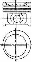 Фото автозапчасти поршень NURAL 8770420710