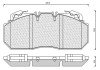 Фото автозапчастини колодки гальмівні MERITOR D-LISA (Renault, ROR / MERITOR, Volvo, Dennis, Irisbus) с монтажным комплектом (29090 WVA) OPOLTRANS 1001010028 (фото 2)