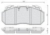 Фото автозапчастини колодки гальмівні MERITOR D-LISA (Renault, ROR / MERITOR, Volvo, Dennis, Irisbus) с монтажным комплектом (29090 WVA) OPOLTRANS 1001010028 (фото 1)