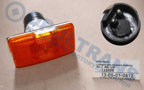 Фото автозапчасти lampa obr.stopnia kabiny SC.3 -96r /L/P/ OPOLTRANS 1305010412