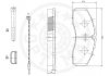 Комплект тормозных колодок, дисковый тормоз Optimal 12026 (фото 2)