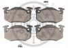 Фото автозапчастини klocki hamulcowe renault clio (b/c57_, 5/357_), clio i box (s57_), extra van (f40_, g40_), 84-07 przod szt Optimal BP09397 (фото 2)