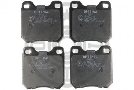 Фото автозапчасти гальмівні колодки дискові Optimal BP09480