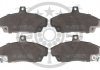 Фото автозапчасти klocki hamulcowe honda civic mk iv fastback (ma, mb), civic mk v aerodeck (mb, mc), civic mk 86-05 przod szt Optimal BP09675 (фото 1)