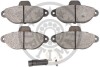 Фото автозапчастини klocki hamulcowe fiat punto (176_), punto (188_), punto convertible (176_), punto van (176_) 93-10 przod szt Optimal BP09898 (фото 2)