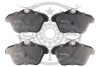 Фото автозапчасти klocki hamulcowe alfa romeo 156 (932_), 156 sportwagon (932_), 164 (164_), 166 (936_). lanci 92-07 tyl szt Optimal BP10055 (фото 1)