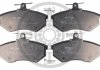 Фото автозапчастини klocki hamulcowe audi 100 (43 c2) 100 avant (43 c2) 200 (43) 80 (89 89q 8a 77-01 przod szt Optimal BP10069 (фото 1)