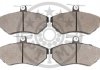 Фото автозапчасти колодки тормозные (передние) Seat Cordoba/Ibiza/VW Caddy/Golf/Polo 91-04/Passat B3/B4 88-97 Optimal BP10170 (фото 2)