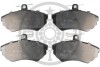 Фото автозапчастини klocki hamulcowe audi a4 (8d2, b5), a4 avant (8d5, b5). vw passat (3b2), passat (3b3), passa 94-05 przod szt Optimal BP10186 (фото 1)