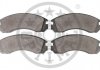 Фото автозапчасти колодки тормозные (передние) Citroen C-Crosser 07-/Mitsubishi Outlander/Pajero 98-/Lancer/L400 94-03 Optimal BP10330 (фото 2)