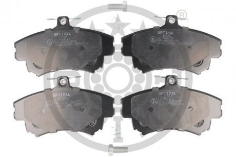 Фото автозапчасти klocki hamulcowe mitsubishi carisma (da_), carisma saloon (da_). volvo s40 i (644), v40 esta 95-06 przod szt Optimal BP10335