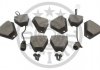 Фото автозапчасти klocki hamulcowe audi 100 (4a2 c4) 100 avant (4a5 c4) a6 (4a2 c4) a6 avant (4a5 c4) 91-99 przod szt Optimal BP10339 (фото 2)