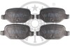 Фото автозапчасти klocki hamulcowe abarth 500 / 595 / 695 (312_) fiat 500 (312_), idea (350_), panda (169_), 99-12 tyl szt Optimal BP10390 (фото 1)