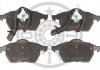 Фото автозапчастини klocki hamulcowe audi a4 (8d2 b5) a4 (8e2 b6) a4 (8ec b7) a4 avant (8d5 b5) 94-13 przod szt Optimal BP12080 (фото 1)