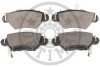 Фото автозапчасти klocki hamulcowe opel astra g box (f70), astra g classic (t98), astra g classic caravan (f35 98-09 tyl szt Optimal BP12081 (фото 2)