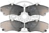 Фото автозапчасти klocki hamulcowe chrysler pt cruiser (pt), pt cruiser convertible 00-10 przod szt Optimal BP12089 (фото 1)