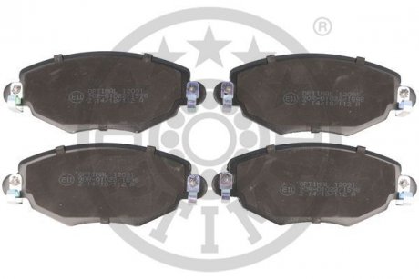 Фото автозапчасти klocki hamulcowe ford mondeo mk iii (b5y), mondeo mk iii saloon (b4y), mondeo mk iii turnier 00-09 przod szt Optimal BP12091