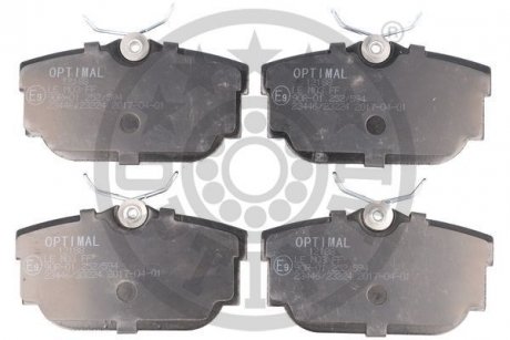 Колодки гальмівні (задні) VW T4 90-03 Optimal BP12188 (фото 1)