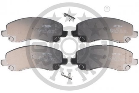 Фото автозапчасти klocki hamulcowe chrysler sebring (js), sebring convertible (js) citroën c4 aircross jeep 96-14 przod szt Optimal BP12284