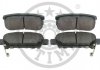 Фото автозапчасти klocki hamulcowe chrysler sebring (js) dodge avenger, caliber jeep compass (mk49), patriot 00-12 tyl szt Optimal BP12356 (фото 2)