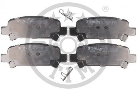 Фото автозапчастини klocki hamulcowe subaru forester (sf_), forester (sg_), impreza coupe (gfc), impreza estate 94-09 tyl szt Optimal BP12358