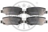 Фото автозапчастини klocki hamulcowe dodge nitro. jeep cherokee (kj) compass, liberty (kk) wrangler iii (jk) 03-12 tyl szt Optimal BP12382 (фото 1)