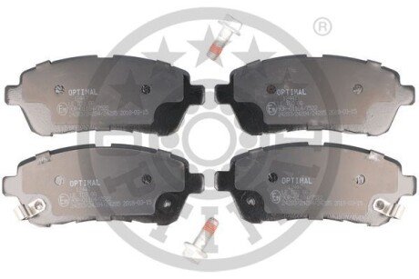 Фото автозапчасти колодки гальмівні (передні) Ford Fiesta VI 08-/Mazda 2 07-15/Subaru Justy 07- Optimal BP12447