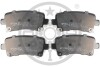 Фото автозапчастини колодки тормозные (задние) Opel Insignia 08-17/Chevrolet Malibu/Bentley Flying Spur 12-/Saab 9-5 10- Optimal BP12454 (фото 1)