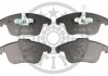 Фото автозапчасти klocki hamulcowe ford galaxy (wa6), mondeo iv (ba7), mondeo iv saloon (ba7), mondeo iv turni 06-15 przod szt Optimal BP12505 (фото 1)